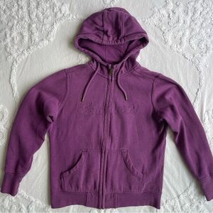 Purple Carhartt Zip Up Hoodie